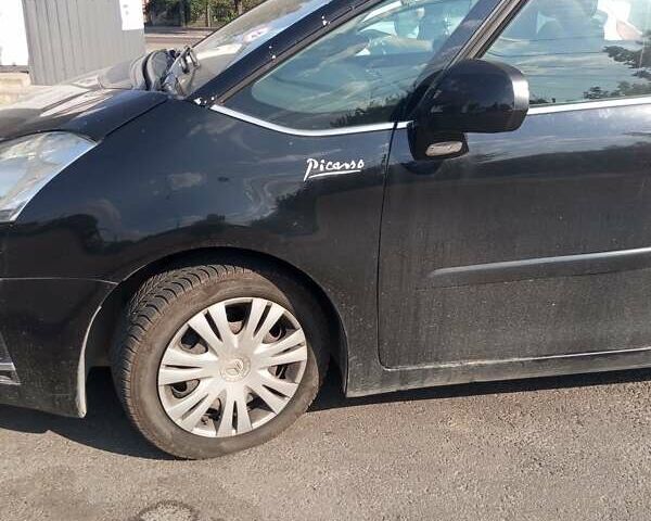 Черный Ситроен С4 Пикассо, объемом двигателя 1.56 л и пробегом 218 тыс. км за 6200 $, фото 5 на Automoto.ua