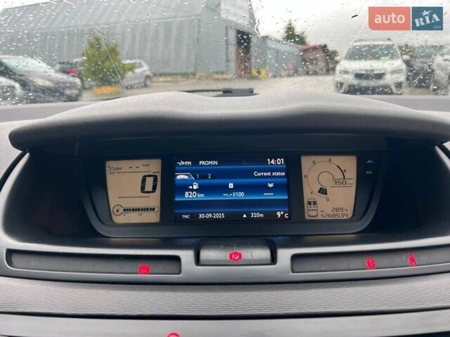 Чорний Сітроен С4 Пікассо, об'ємом двигуна 1.6 л та пробігом 270 тис. км за 6690 $, фото 16 на Automoto.ua