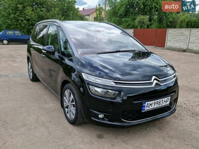 Черный Ситроен С4 Пикассо, объемом двигателя 1.56 л и пробегом 228 тыс. км за 10600 $, фото 5 на Automoto.ua