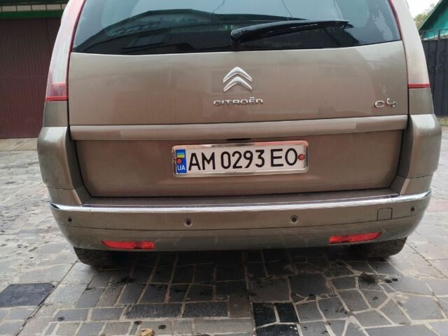 Коричневый Ситроен С4 Пикассо, объемом двигателя 1.6 л и пробегом 225 тыс. км за 7000 $, фото 9 на Automoto.ua