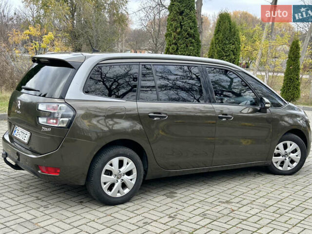 Коричневый Ситроен С4 Пикассо, объемом двигателя 1.56 л и пробегом 164 тыс. км за 9450 $, фото 6 на Automoto.ua