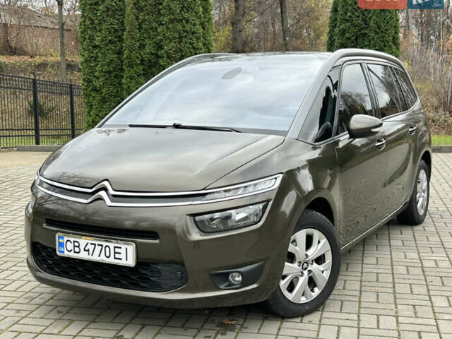 Коричневый Ситроен С4 Пикассо, объемом двигателя 1.56 л и пробегом 164 тыс. км за 9450 $, фото 1 на Automoto.ua