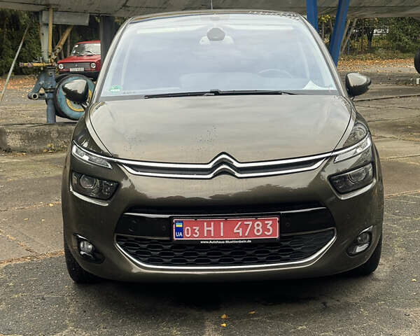 Коричневый Ситроен С4 Пикассо, объемом двигателя 1.6 л и пробегом 238 тыс. км за 11700 $, фото 1 на Automoto.ua