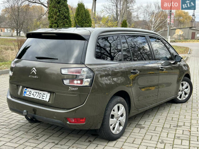 Коричневый Ситроен С4 Пикассо, объемом двигателя 1.56 л и пробегом 164 тыс. км за 9450 $, фото 5 на Automoto.ua