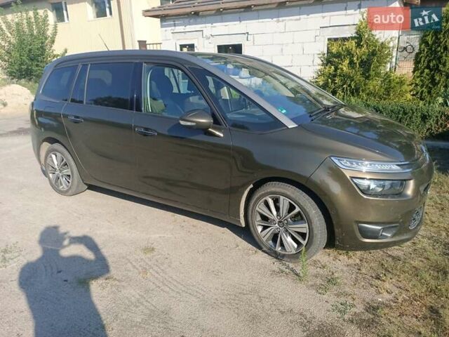 Коричневий Сітроен С4 Пікассо, об'ємом двигуна 2 л та пробігом 212 тис. км за 10500 $, фото 7 на Automoto.ua