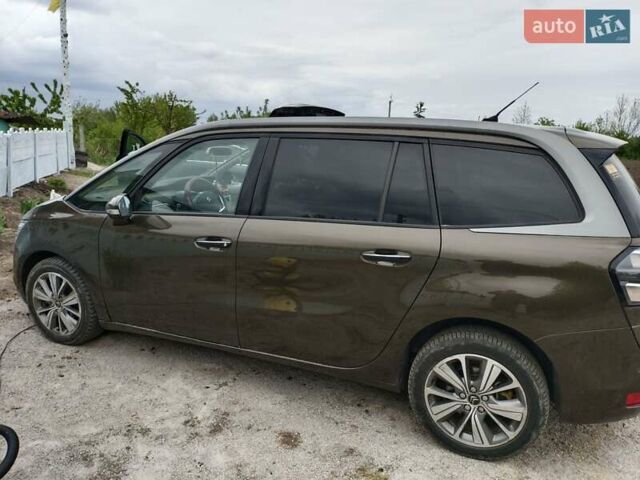 Коричневий Сітроен С4 Пікассо, об'ємом двигуна 2 л та пробігом 212 тис. км за 10500 $, фото 5 на Automoto.ua