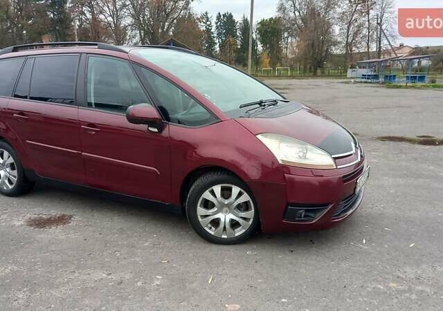 Красный Ситроен С4 Пикассо, объемом двигателя 2 л и пробегом 250 тыс. км за 5000 $, фото 6 на Automoto.ua