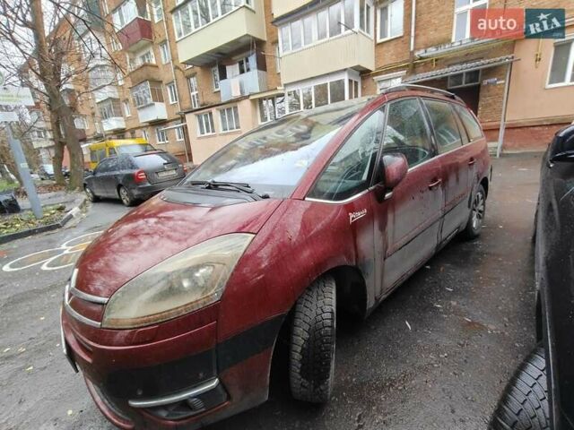 Червоний Сітроен С4 Пікассо, об'ємом двигуна 2 л та пробігом 300 тис. км за 4500 $, фото 9 на Automoto.ua