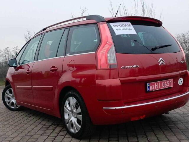 Червоний Сітроен С4 Пікассо, об'ємом двигуна 2 л та пробігом 222 тис. км за 6400 $, фото 4 на Automoto.ua