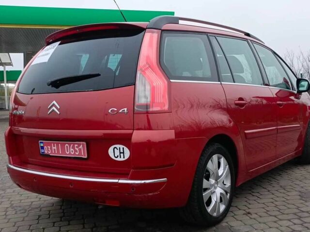 Червоний Сітроен С4 Пікассо, об'ємом двигуна 2 л та пробігом 222 тис. км за 6400 $, фото 6 на Automoto.ua