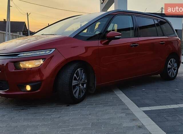 Красный Ситроен С4 Пикассо, объемом двигателя 1.56 л и пробегом 202 тыс. км за 10300 $, фото 18 на Automoto.ua