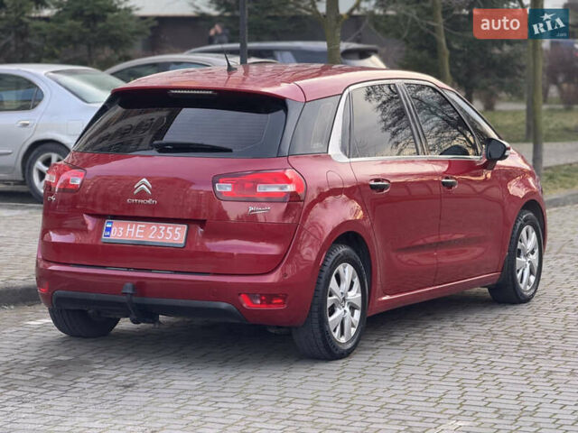 Красный Ситроен С4 Пикассо, объемом двигателя 1.56 л и пробегом 230 тыс. км за 11400 $, фото 28 на Automoto.ua