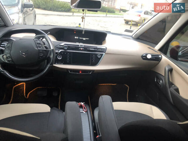 Красный Ситроен С4 Пикассо, объемом двигателя 1.56 л и пробегом 230 тыс. км за 11400 $, фото 42 на Automoto.ua