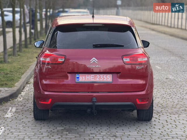 Красный Ситроен С4 Пикассо, объемом двигателя 1.56 л и пробегом 230 тыс. км за 11400 $, фото 27 на Automoto.ua