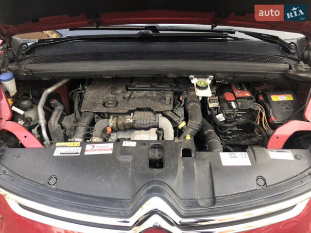 Красный Ситроен С4 Пикассо, объемом двигателя 1.56 л и пробегом 230 тыс. км за 11400 $, фото 54 на Automoto.ua