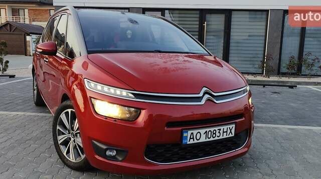 Красный Ситроен С4 Пикассо, объемом двигателя 1.56 л и пробегом 202 тыс. км за 10300 $, фото 11 на Automoto.ua