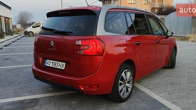 Красный Ситроен С4 Пикассо, объемом двигателя 1.56 л и пробегом 202 тыс. км за 10300 $, фото 13 на Automoto.ua