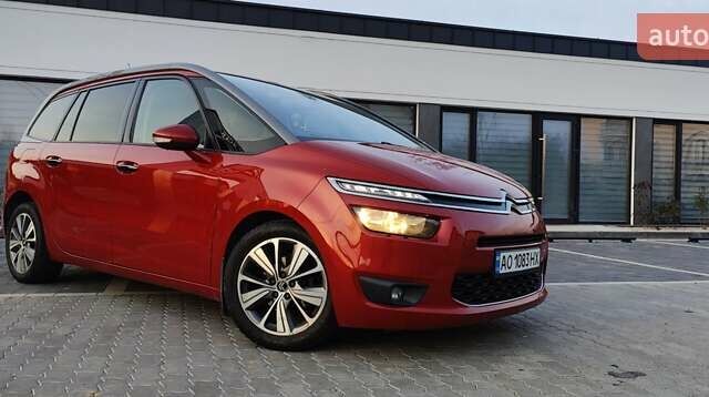 Красный Ситроен С4 Пикассо, объемом двигателя 1.56 л и пробегом 202 тыс. км за 10300 $, фото 10 на Automoto.ua