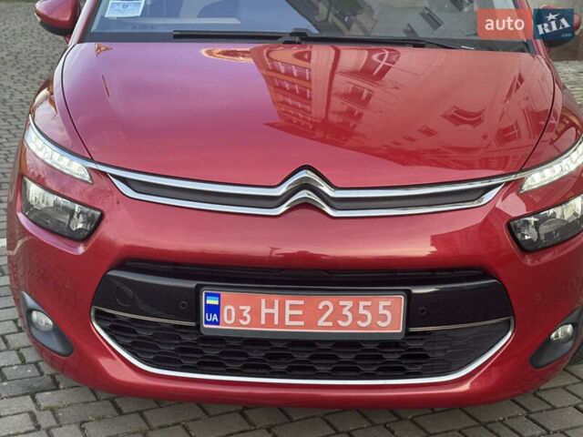Красный Ситроен С4 Пикассо, объемом двигателя 1.56 л и пробегом 230 тыс. км за 11400 $, фото 25 на Automoto.ua