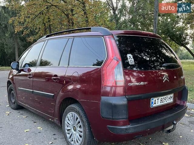 Красный Ситроен С4 Пикассо, объемом двигателя 1.56 л и пробегом 281 тыс. км за 4500 $, фото 6 на Automoto.ua