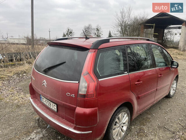 Красный Ситроен С4 Пикассо, объемом двигателя 1.56 л и пробегом 280 тыс. км за 5500 $, фото 9 на Automoto.ua
