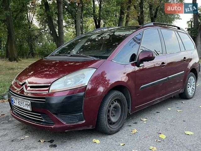 Красный Ситроен С4 Пикассо, объемом двигателя 1.56 л и пробегом 281 тыс. км за 4500 $, фото 1 на Automoto.ua