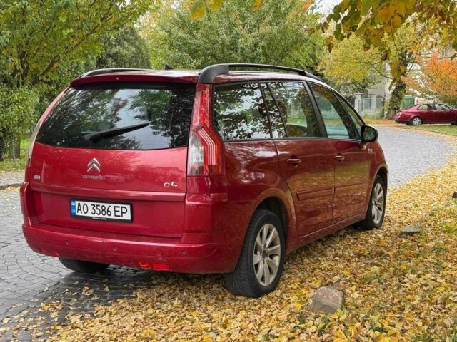 Ситроен С4 Пикассо 2013 в Ужгороде на Automoto.ua Красный Ситроен С4 Пикассо, объемом двигателя 1.58 л и пробегом 152 тыс. км за 5000 $, фото 3 на Automoto.ua