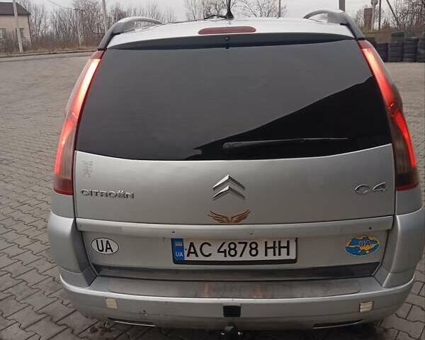 Серый Ситроен С4 Пикассо, объемом двигателя 1.6 л и пробегом 200 тыс. км за 4300 $, фото 5 на Automoto.ua