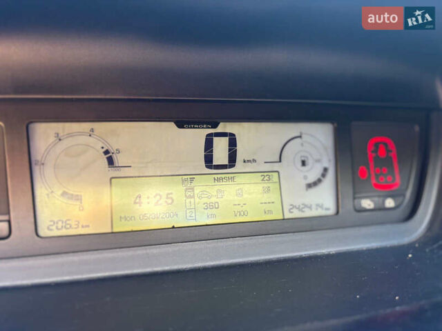 Сірий Сітроен С4 Пікассо, об'ємом двигуна 1.56 л та пробігом 242 тис. км за 5500 $, фото 11 на Automoto.ua