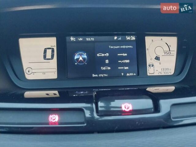 Серый Ситроен С4 Пикассо, объемом двигателя 1.56 л и пробегом 266 тыс. км за 6299 $, фото 33 на Automoto.ua