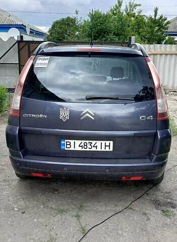 Серый Ситроен С4 Пикассо, объемом двигателя 1.6 л и пробегом 205 тыс. км за 5400 $, фото 5 на Automoto.ua