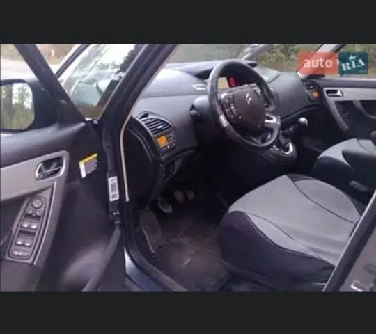 Серый Ситроен С4 Пикассо, объемом двигателя 1.6 л и пробегом 215 тыс. км за 6700 $, фото 6 на Automoto.ua