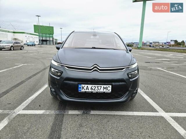 Ситроен С4 Пикассо 2014 в Киеве на Automoto.ua Серый Ситроен С4 Пикассо, объемом двигателя 1.56 л и пробегом 242 тыс. км за 9500 $, фото 2 на Automoto.ua