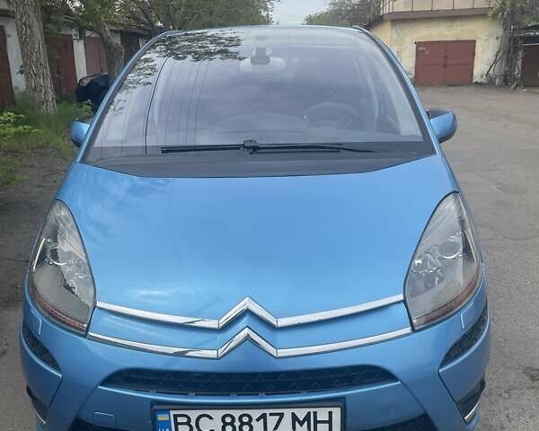 Синий Ситроен С4 Пикассо, объемом двигателя 2 л и пробегом 232 тыс. км за 5700 $, фото 1 на Automoto.ua