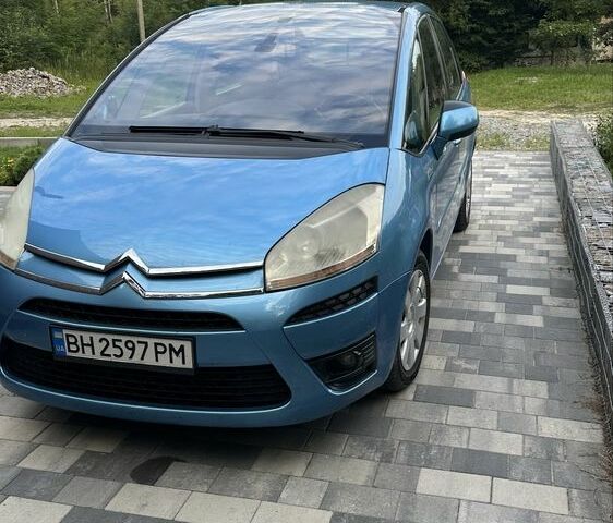 Синий Ситроен С4 Пикассо, объемом двигателя 1.6 л и пробегом 210 тыс. км за 5700 $, фото 5 на Automoto.ua