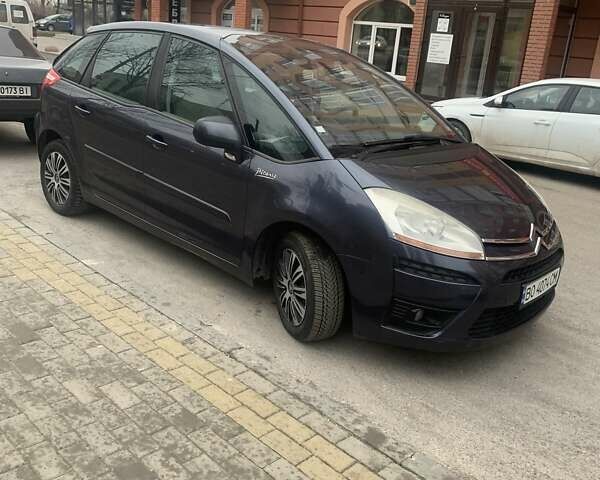 Синий Ситроен С4 Пикассо, объемом двигателя 1.56 л и пробегом 181 тыс. км за 5500 $, фото 2 на Automoto.ua