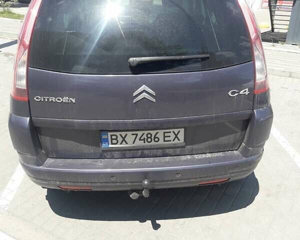 Синий Ситроен С4 Пикассо, объемом двигателя 2 л и пробегом 268 тыс. км за 5400 $, фото 3 на Automoto.ua