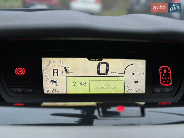 Синій Сітроен С4 Пікассо, об'ємом двигуна 2 л та пробігом 244 тис. км за 5600 $, фото 11 на Automoto.ua