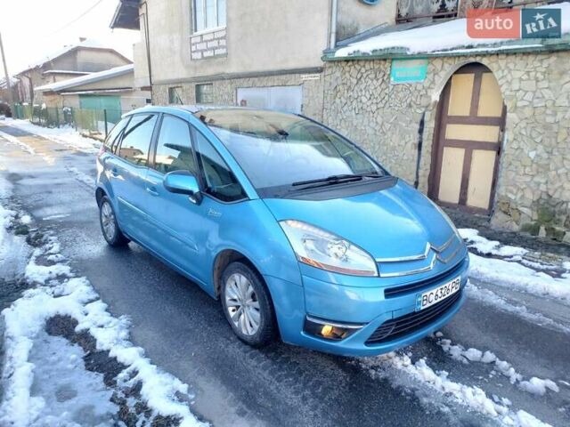 Синий Ситроен С4 Пикассо, объемом двигателя 1.56 л и пробегом 356 тыс. км за 3950 $, фото 1 на Automoto.ua