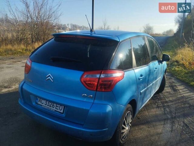 Синий Ситроен С4 Пикассо, объемом двигателя 1.6 л и пробегом 285 тыс. км за 5800 $, фото 2 на Automoto.ua