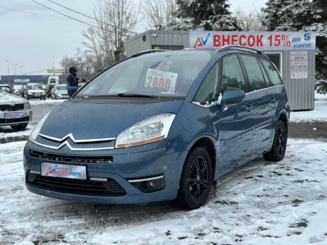 Синій Сітроен С4 Пікассо, об'ємом двигуна 1.6 л та пробігом 194 тис. км за 7400 $, фото 3 на Automoto.ua