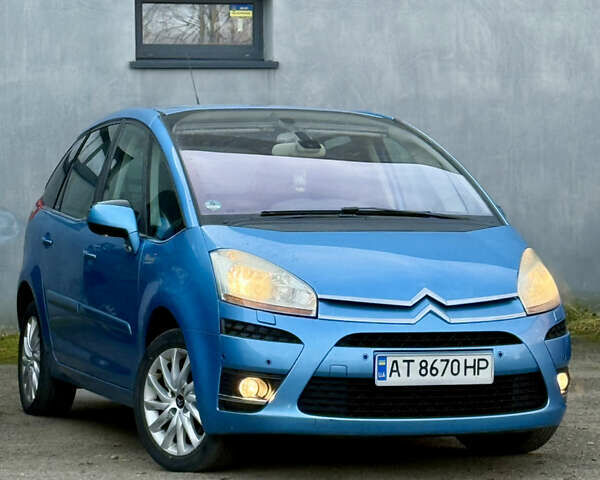 Синий Ситроен С4 Пикассо, объемом двигателя 1.6 л и пробегом 280 тыс. км за 3999 $, фото 1 на Automoto.ua