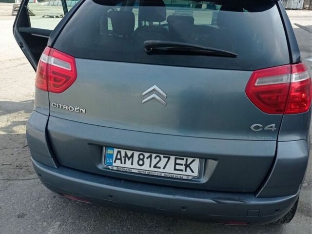 Синій Сітроен С4 Пікассо, об'ємом двигуна 1.6 л та пробігом 278 тис. км за 6300 $, фото 10 на Automoto.ua