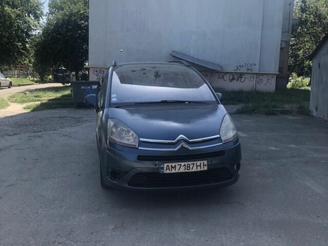 Синий Ситроен С4 Пикассо, объемом двигателя 1.6 л и пробегом 250 тыс. км за 3950 $, фото 1 на Automoto.ua