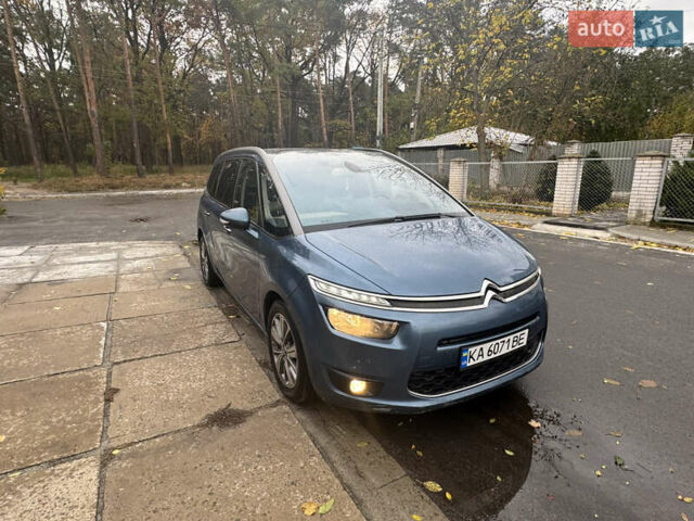 Синий Ситроен С4 Пикассо, объемом двигателя 1.56 л и пробегом 270 тыс. км за 8700 $, фото 21 на Automoto.ua