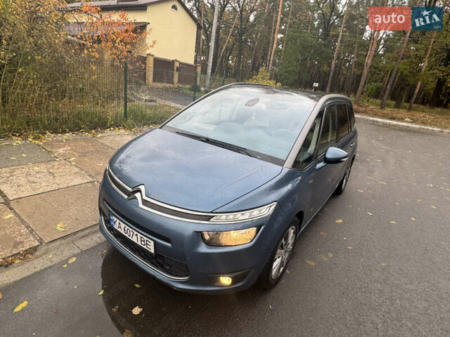 Синий Ситроен С4 Пикассо, объемом двигателя 1.56 л и пробегом 270 тыс. км за 8700 $, фото 18 на Automoto.ua
