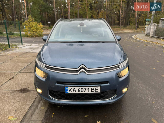 Синий Ситроен С4 Пикассо, объемом двигателя 1.56 л и пробегом 270 тыс. км за 8700 $, фото 2 на Automoto.ua
