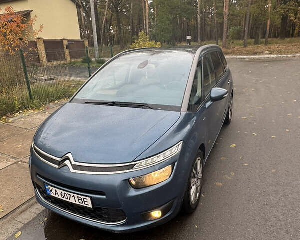 Синий Ситроен С4 Пикассо, объемом двигателя 1.56 л и пробегом 270 тыс. км за 8700 $, фото 20 на Automoto.ua
