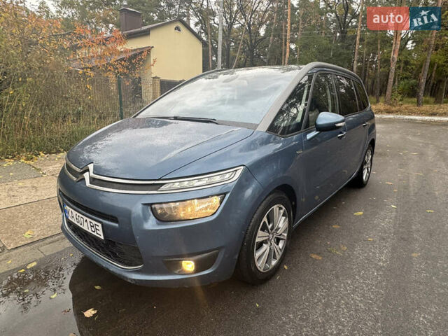 Синий Ситроен С4 Пикассо, объемом двигателя 1.56 л и пробегом 270 тыс. км за 8700 $, фото 4 на Automoto.ua