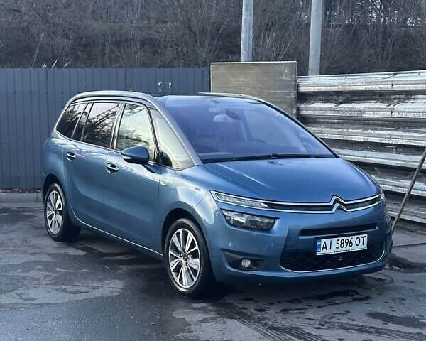 Синий Ситроен С4 Пикассо, объемом двигателя 1.56 л и пробегом 282 тыс. км за 12800 $, фото 1 на Automoto.ua